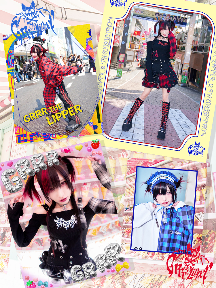 grrr the lipper ガルルザリッパー 白昼夢&黒昼夢パンツ F Grrr the Lipper【ガルルザリッパー】