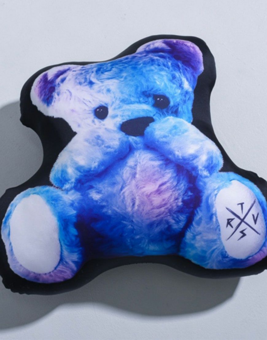 TRAVAS TOKYO【トラバストーキョー】オリジナルクマ柄ビッグクッション