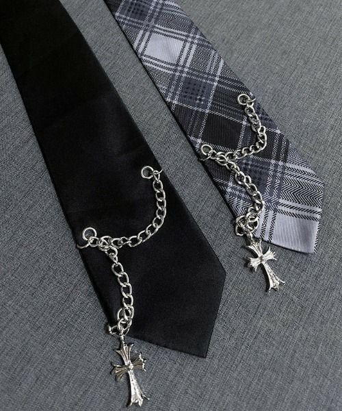 CV Select【シーブイセレクト】チェーン付きネクタイ/全2色