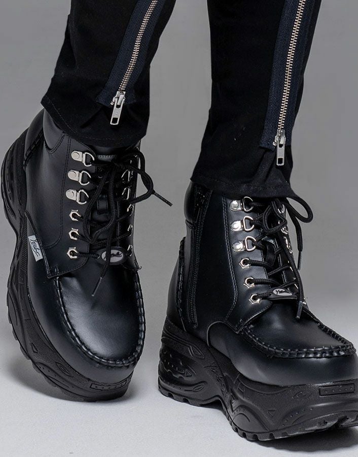 DIMREM【ディムレム】超フリルベルトシューズ/Black