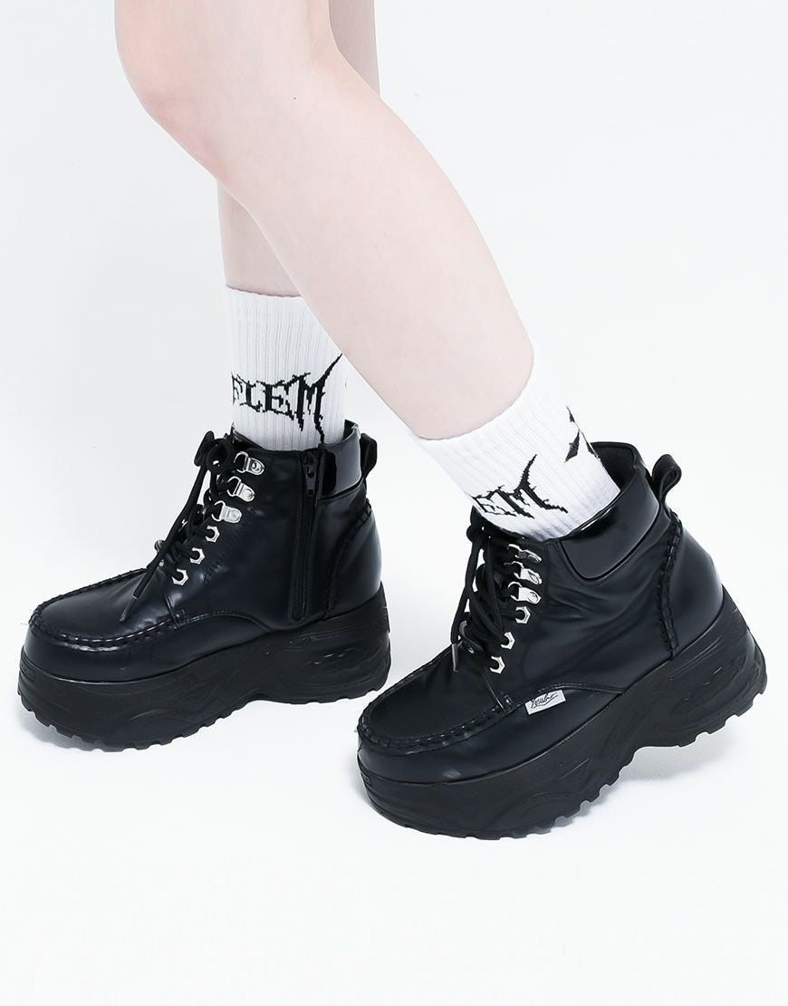 REFLEM【レフレム】Thorn eyeロゴレザーベルト/全2色