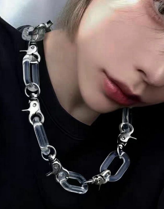 DimMoire【ディムモアール】十字の誓いチェーンドチョーカー/Black