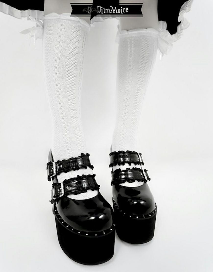 Dimmoire 誓いの刻印 パンプス ブラック Mサイズ DimMoire【ディムモアール】誓いの刻印パンプス/Black