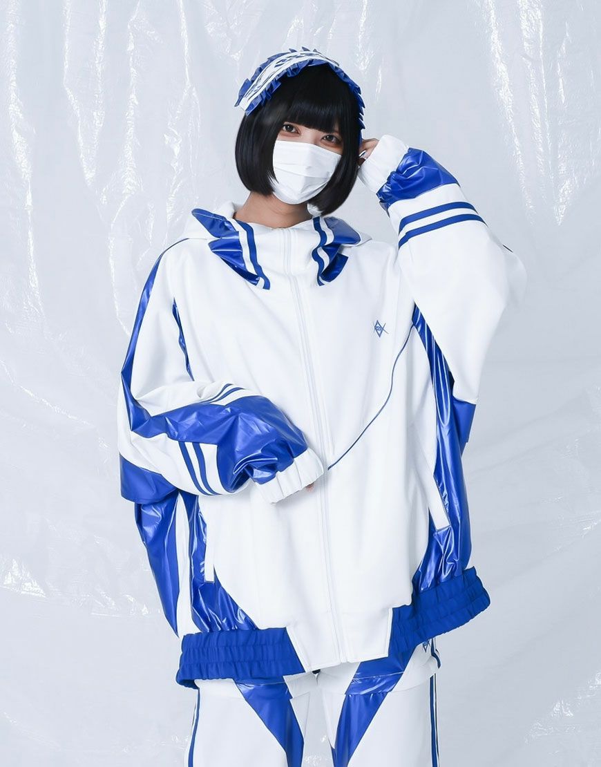 REFLEM【レフレム】メタリック切り替えジャージヘッドドレス/全2色