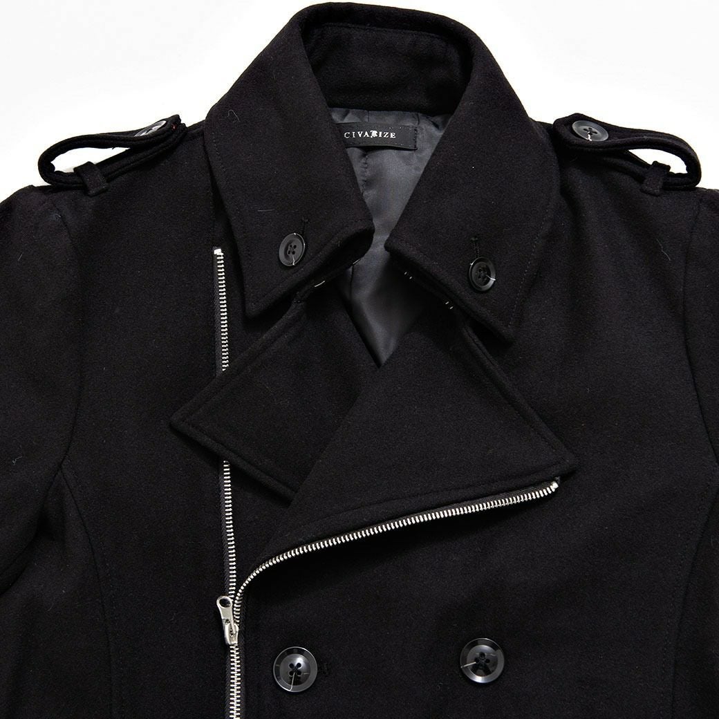 NOVESSEL【ノベセル】ナポレオンライダーストレンチコート/全2色