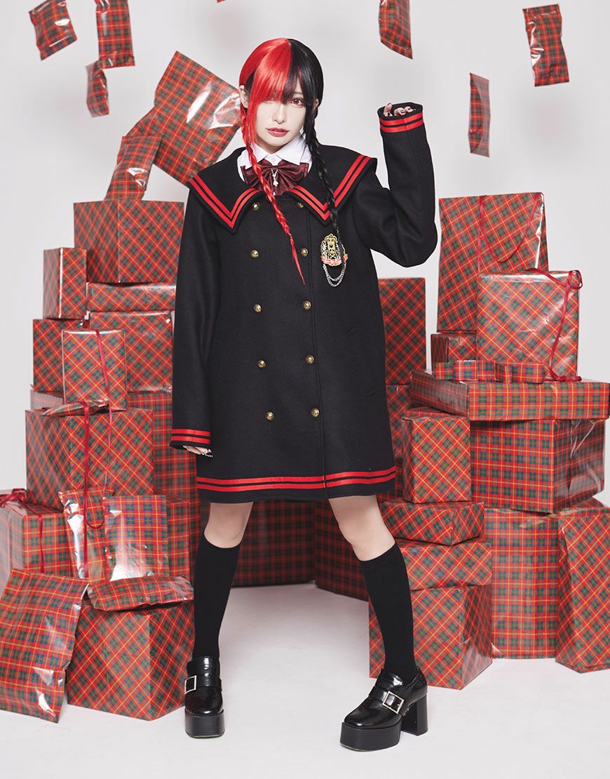 Grrr the Lipper【ガルルザリッパー】魔界学園セーラーコート/全2色