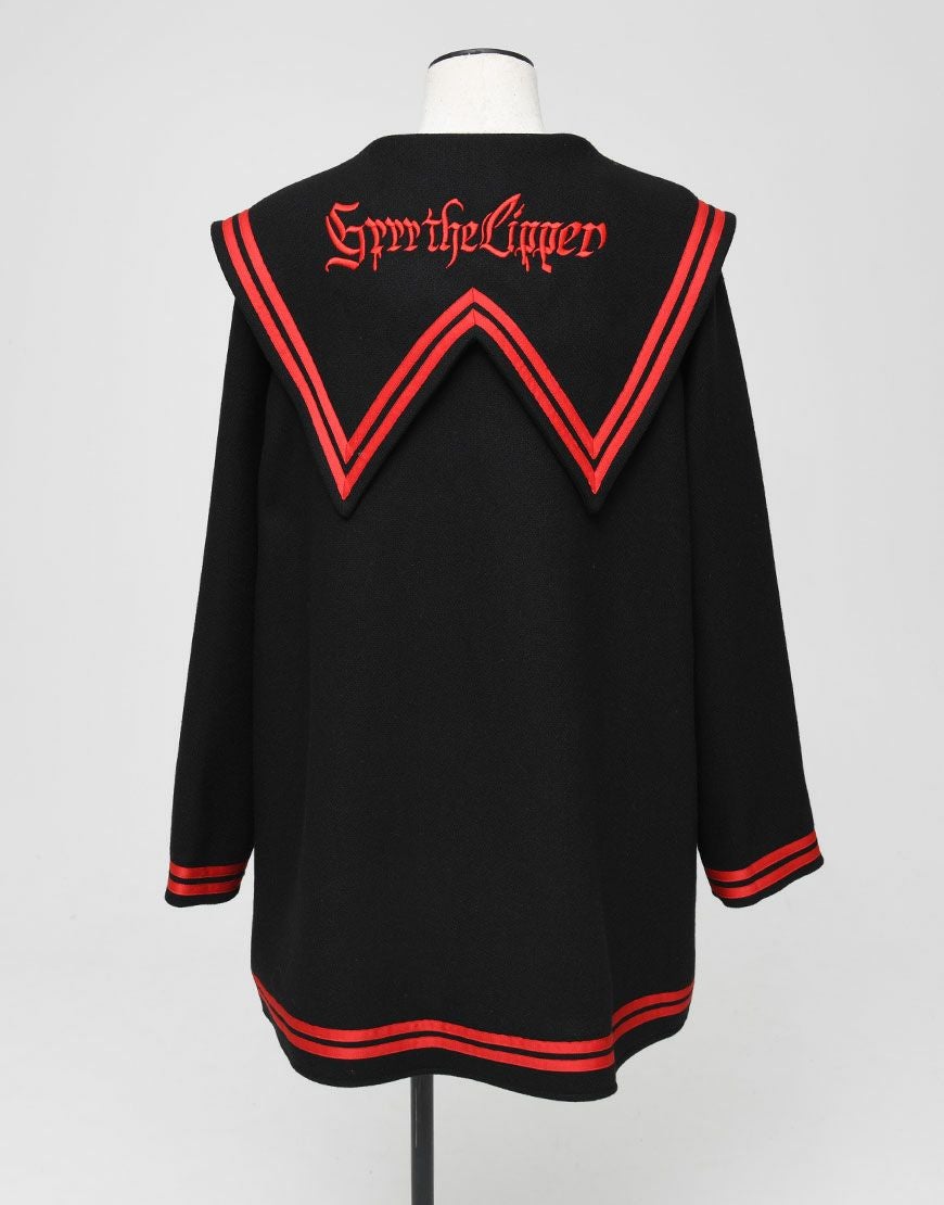 Grrr the Lipper【ガルルザリッパー】魔界学園セーラーコート/全2色