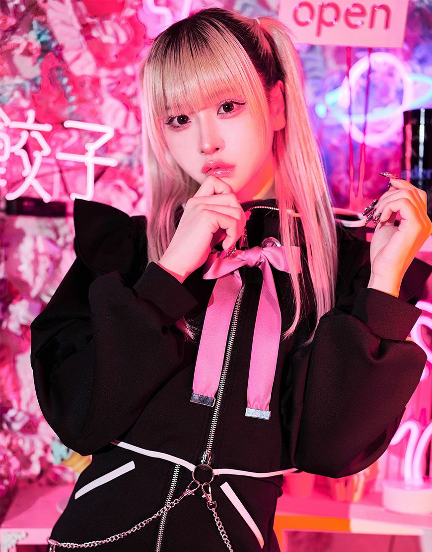 ililil はむねずこ NEZU狂パーカー イルイルイル 受発注］ililil【イルイルイル】はむねずこコラボ NEZU狂セットアップ
