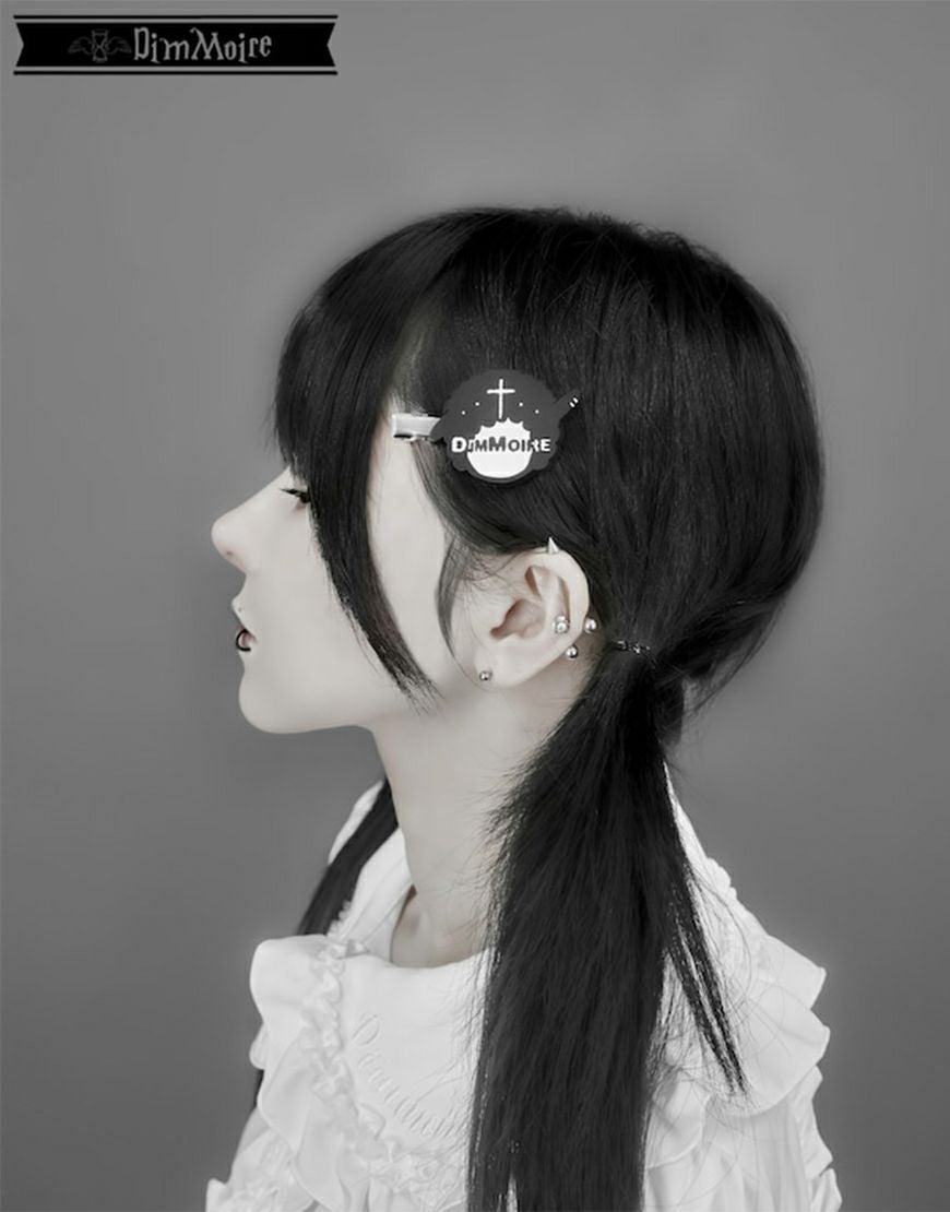 DimMoire【ディムモアール】子羊ちゃんヘアクリップ/Black