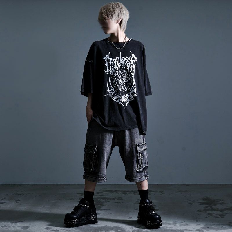 NOVESSEL【ノベセル】セパレートデニムカーゴパンツ/全1色