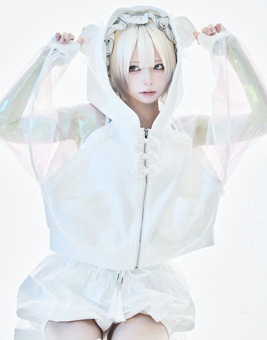 REFLEM【レフレム】2wayセパレート総柄浴衣5点SET(羽織・キャミ