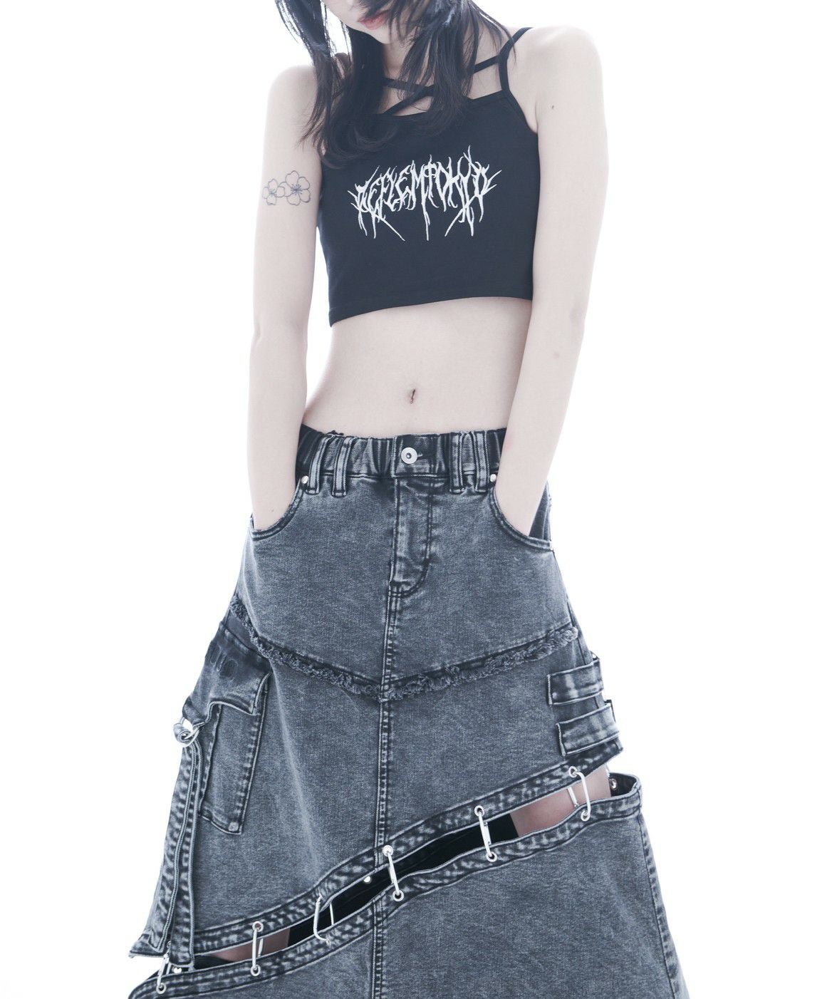 REFLEM【レフレム】セパレートデニムスカート/全2色