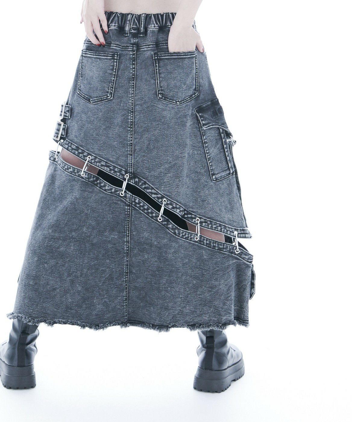 REFLEM【レフレム】セパレートデニムスカート/全2色