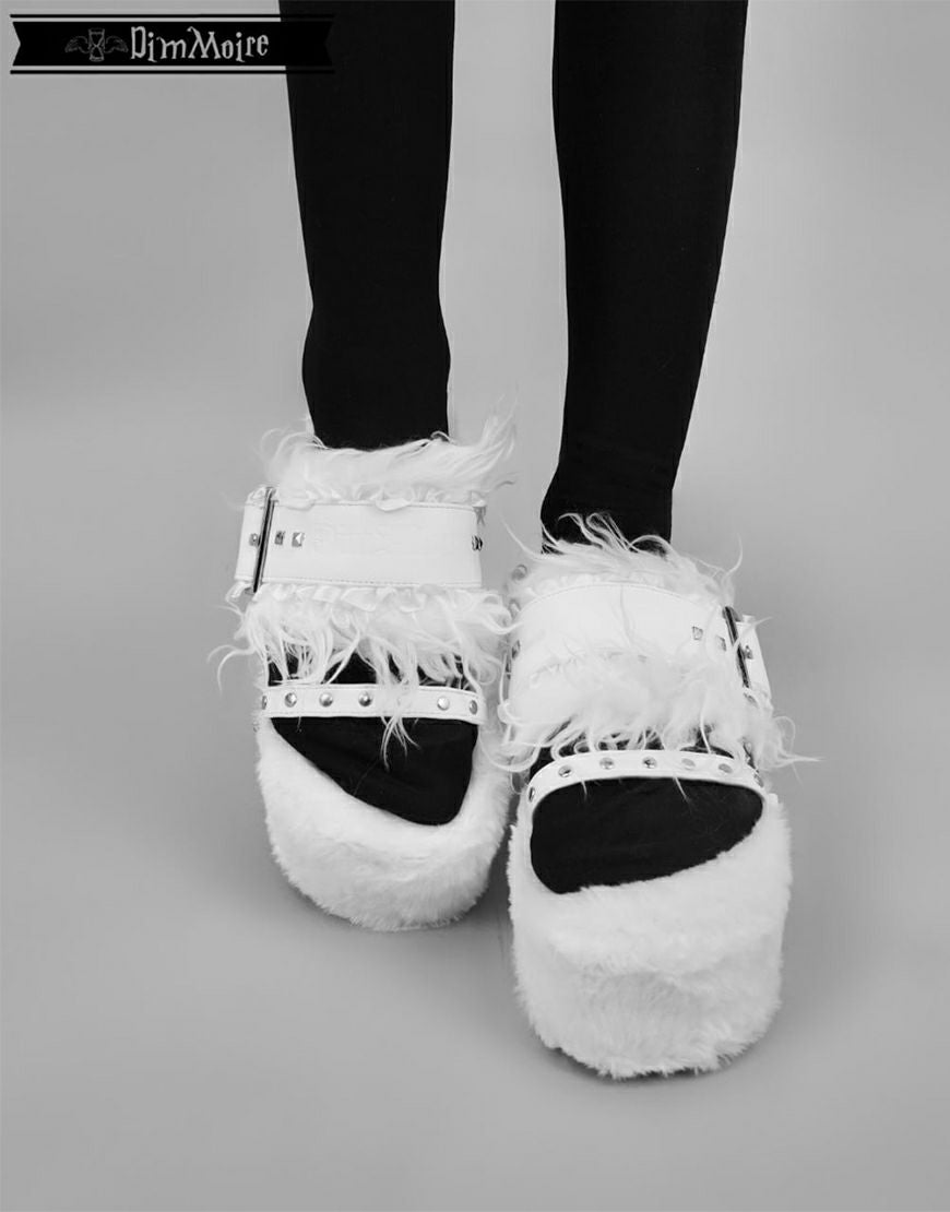 DimMoire【ディムモアール】HeartCoreスタッズローファー/Black