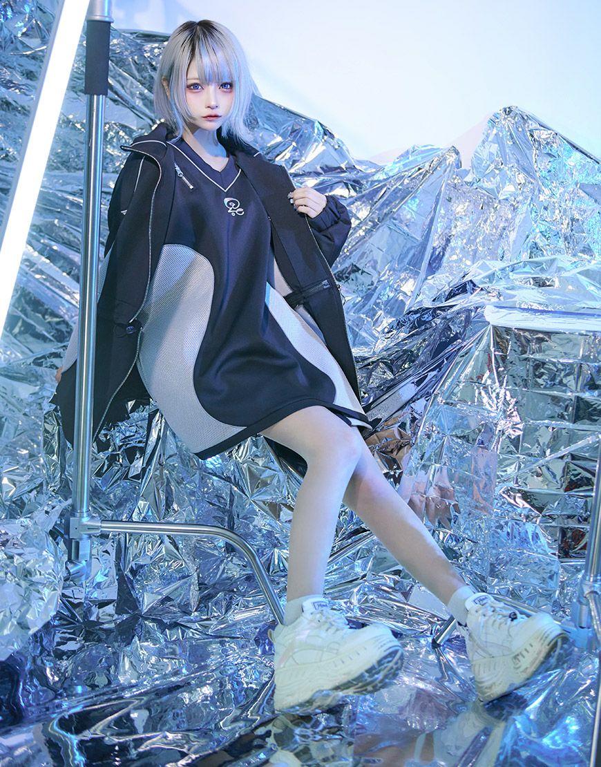 ililil【イルイルイル】あのねちゃんコラボカットソー/全2色