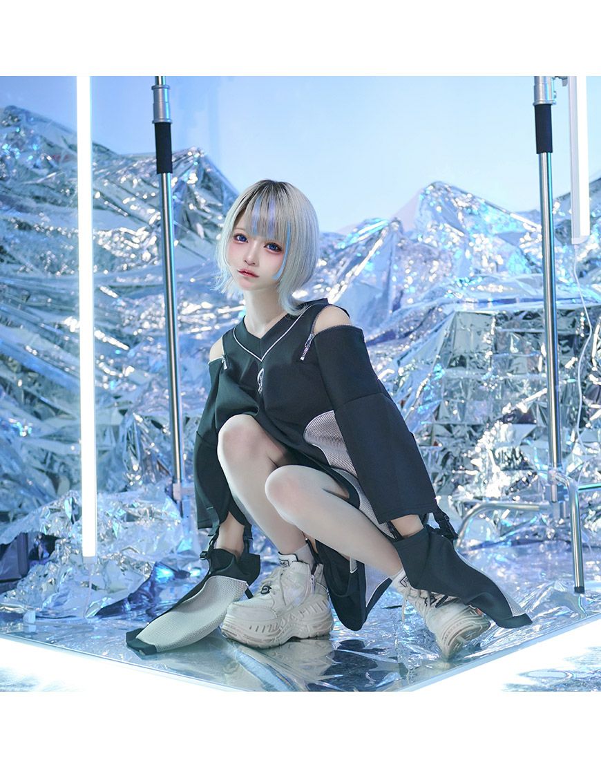 ililil【イルイルイル】あのねちゃんコラボカットソー/全2色