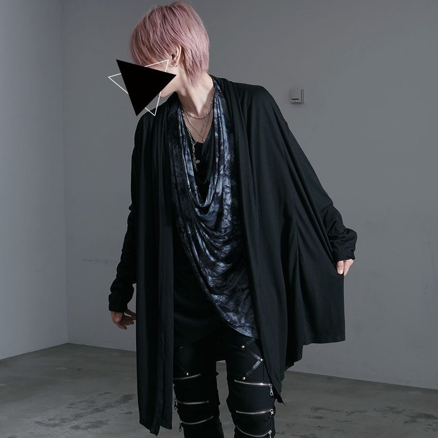 Bernings Sho【バーニングショー】フェイクレイヤードドレープ