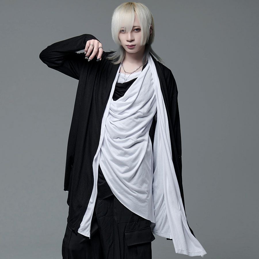 Bernings Sho【バーニングショー】フェイクレイヤードドレープ