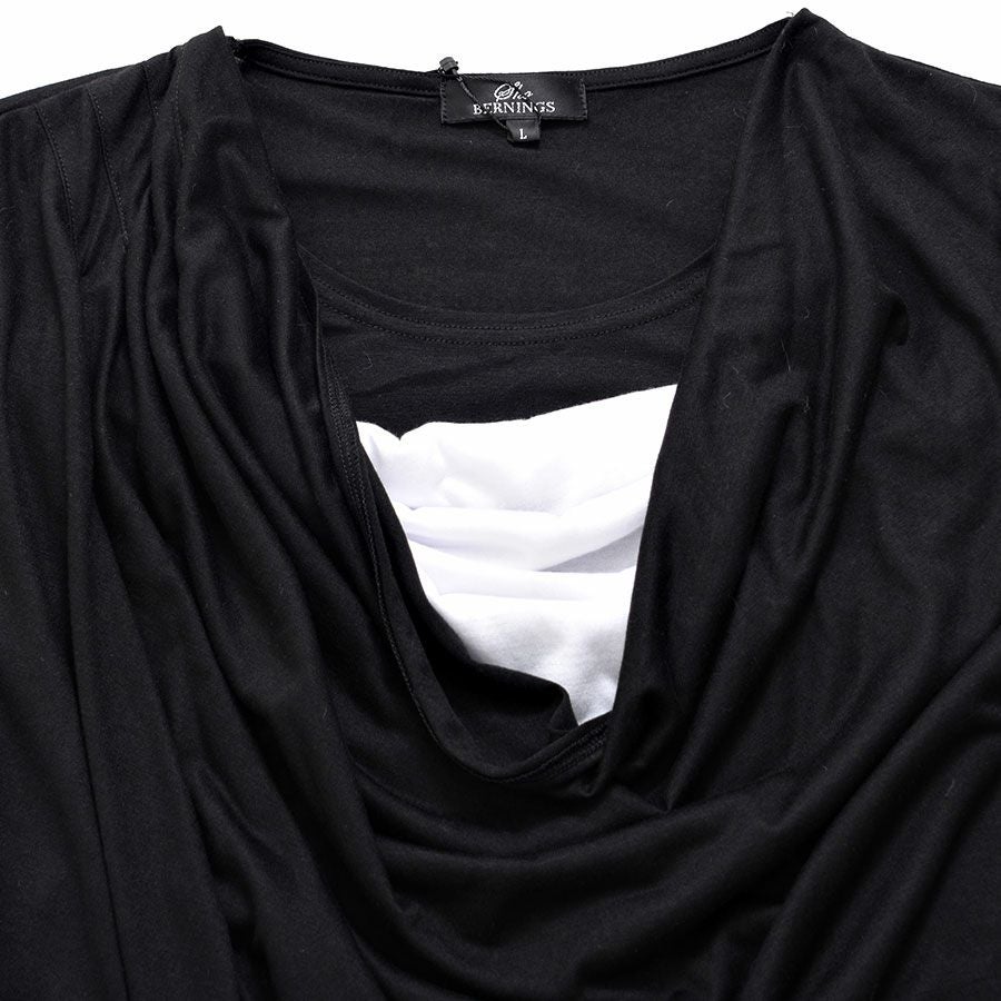 Bernings Sho【バーニングショー】フェイクレイヤードドレープ