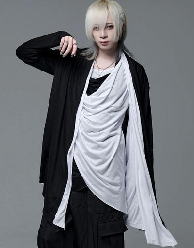 Bernings Sho【バーニングショー】フェイクレイヤードドレープ 