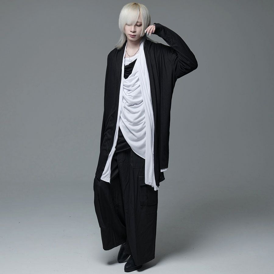 Bernings Sho【バーニングショー】フェイクレイヤードドレープ