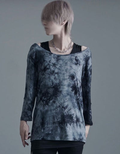 Bernings Sho【バーニングショー】フェイクレイヤードドレープ 