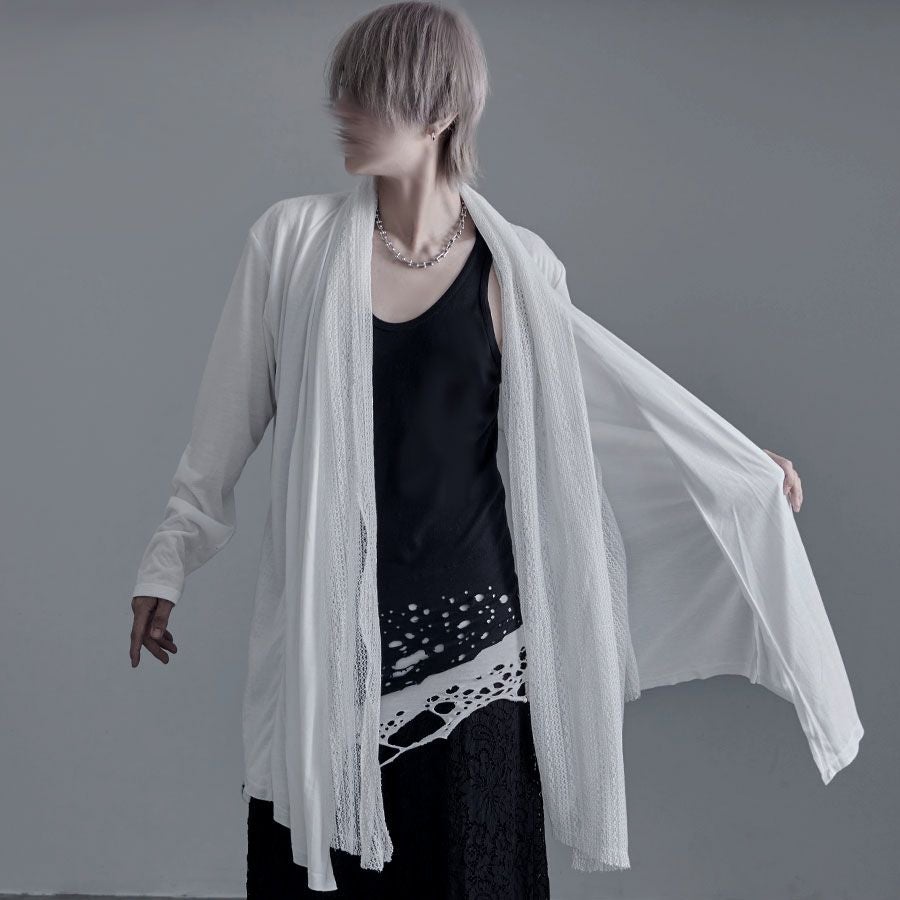 Bernings Sho【バーニングショー】レースレイヤードドレープ