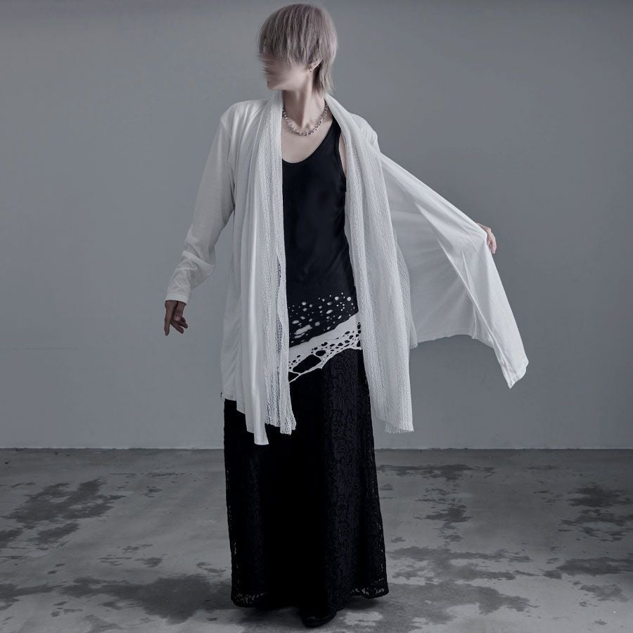 Bernings Sho【バーニングショー】レースレイヤードドレープ