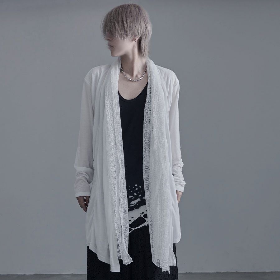 Bernings Sho【バーニングショー】レースレイヤードドレープ