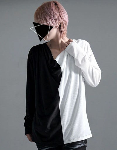 Bernings Sho【バーニングショー】フェイクレイヤードドレープ 