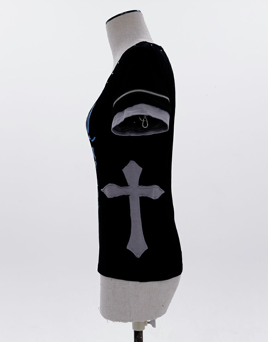 DustDevil【ダストデビル】ボーダー半袖Tシャツ/全2色