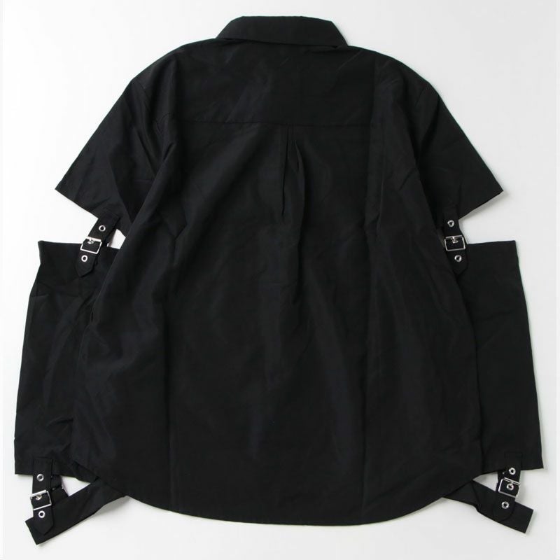 NOVESSEL【ノベセル】ネクタイ付きセパレート長袖シャツ/全1色