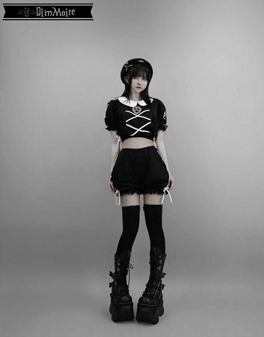 DimMoire【ディムモアール】GirlyジャージSETUP/White