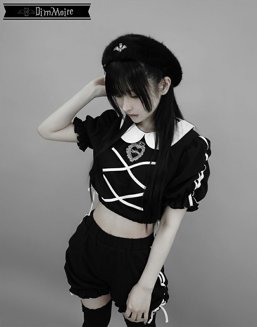 DimMoire【ディムモアール】GirlyジャージSETUP/White