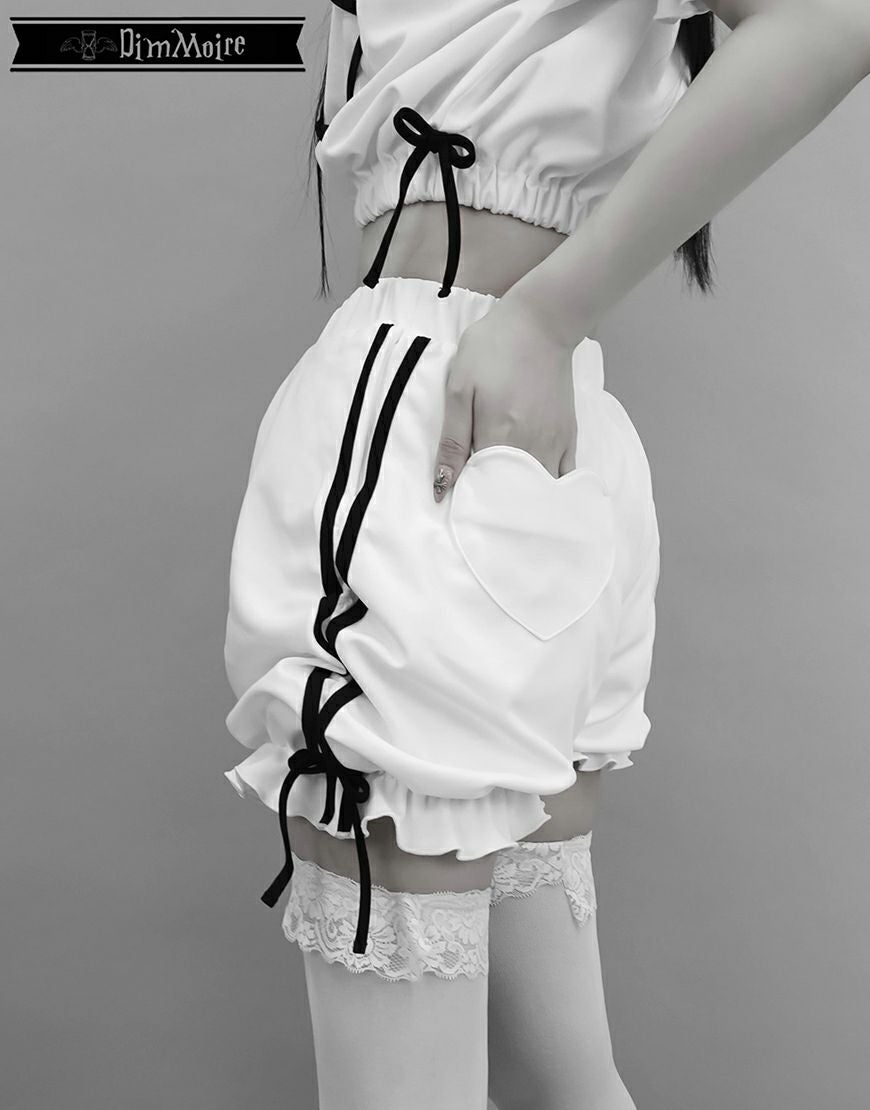 DimMoire【ディムモアール】GirlyジャージSETUP/White