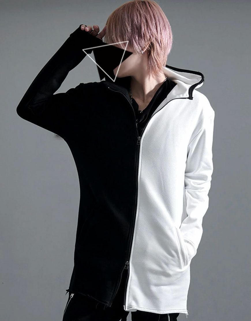 Bernings Sho【バーニングショー】カットオフジップアップパーカー/全2色