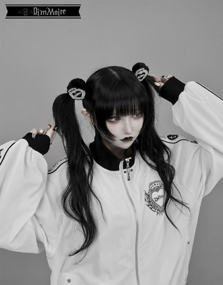 DimMoire【ディムモアール】ロゴワッペンヘアゴム/Black DimMoire【ディムモアール】ロゴワッペンヘアゴム/Black