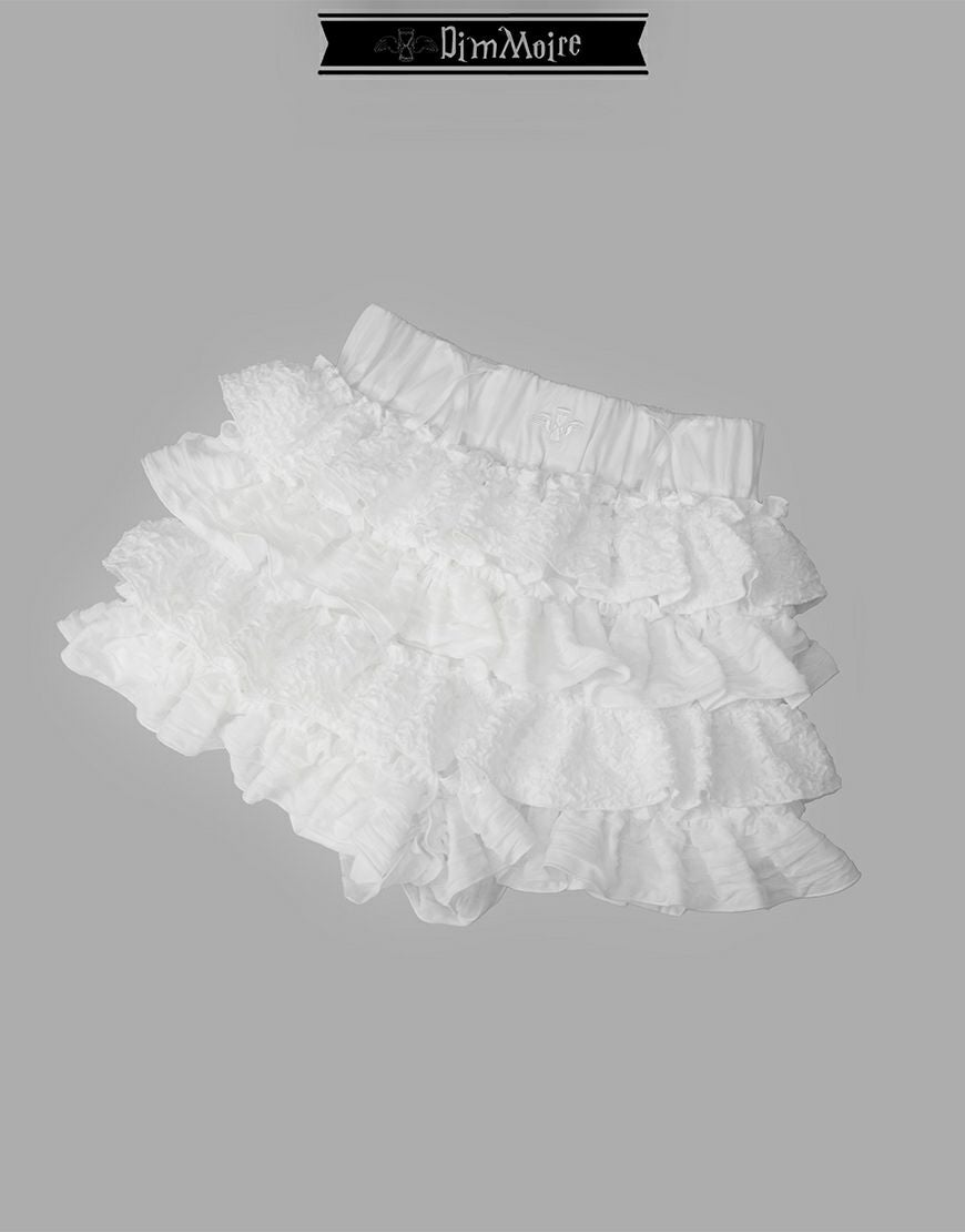 DimMoire【ディムモアール】フリルミニスカパン/Black