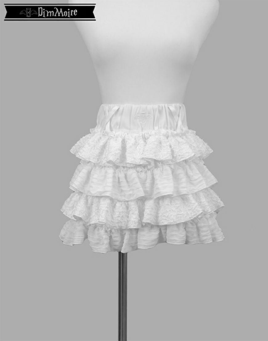 DimMoire【ディムモアール】フリルミニスカパン/Black