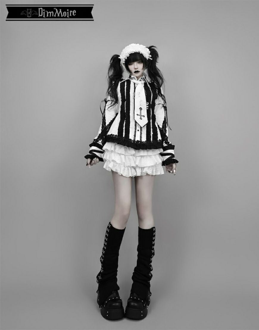 DimMoire【ディムモアール】フリルミニスカパン/Black