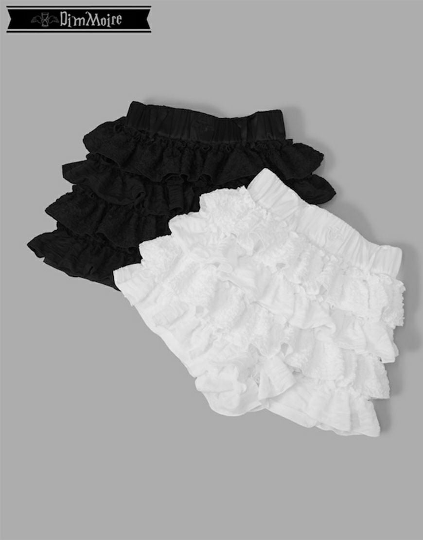 DimMoire【ディムモアール】フリルミニスカパン/Black