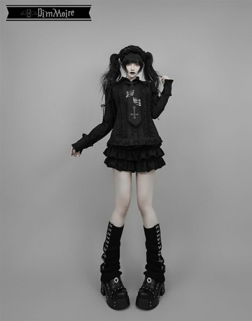 DimMoire【ディムモアール】HeartCoreスタッズローファー/Black