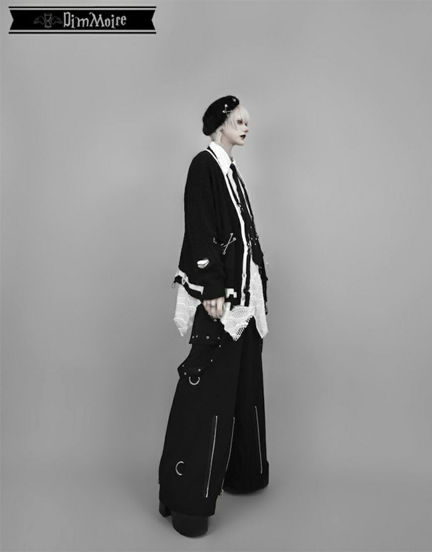 DimMoire【ディムモアール】Gothic学園カーディガン/Black