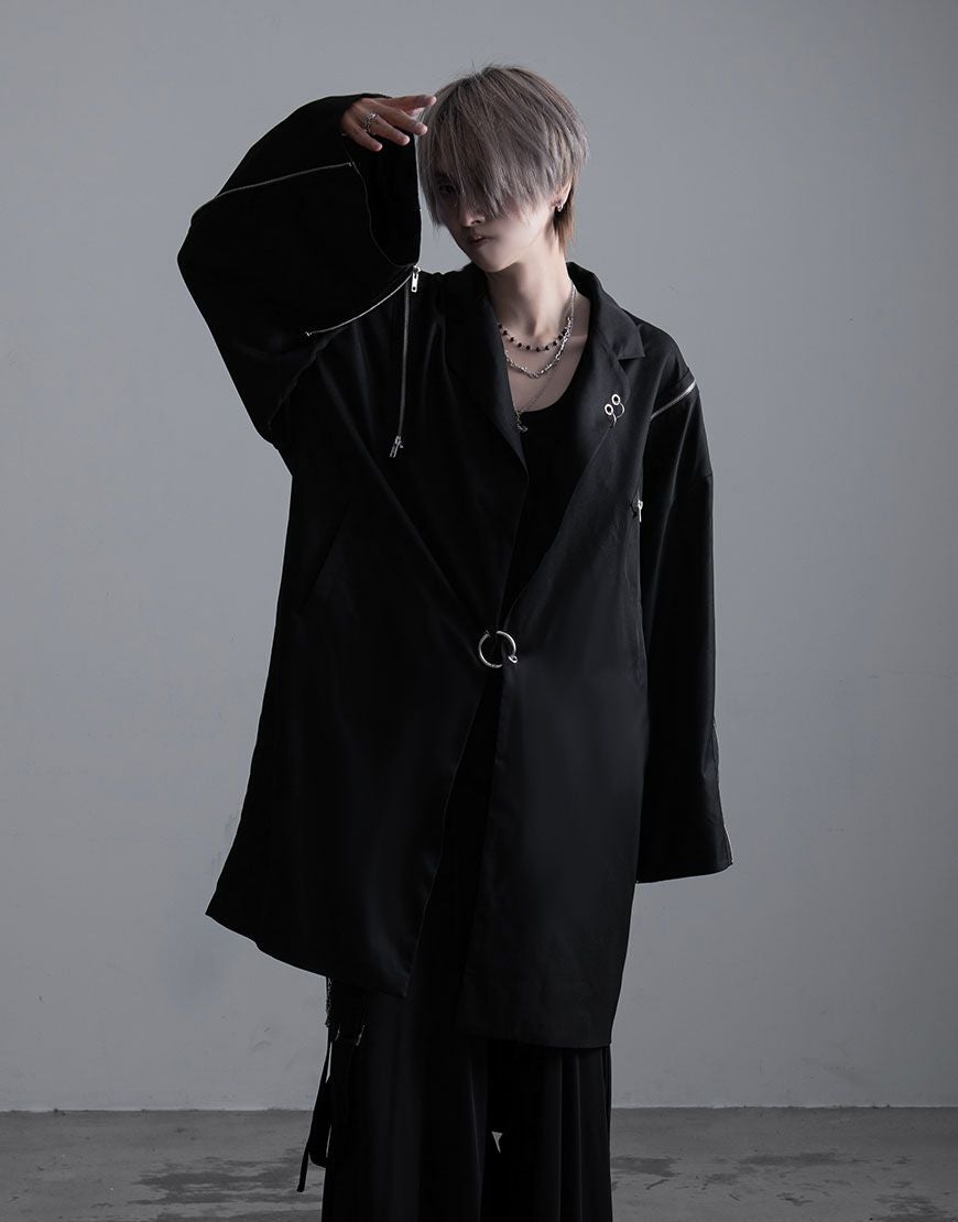 ililil【イルイルイル】【風竜繍影】テーラードジャケット/全1色