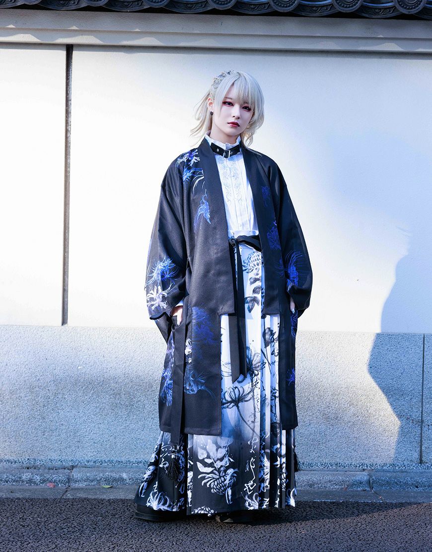 AdaNous【アダナス】曼珠沙華 巻きスカート/全2色