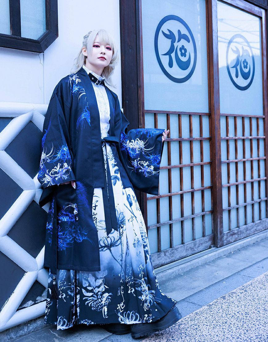 AdaNous【アダナス】曼珠沙華 巻きスカート/全2色