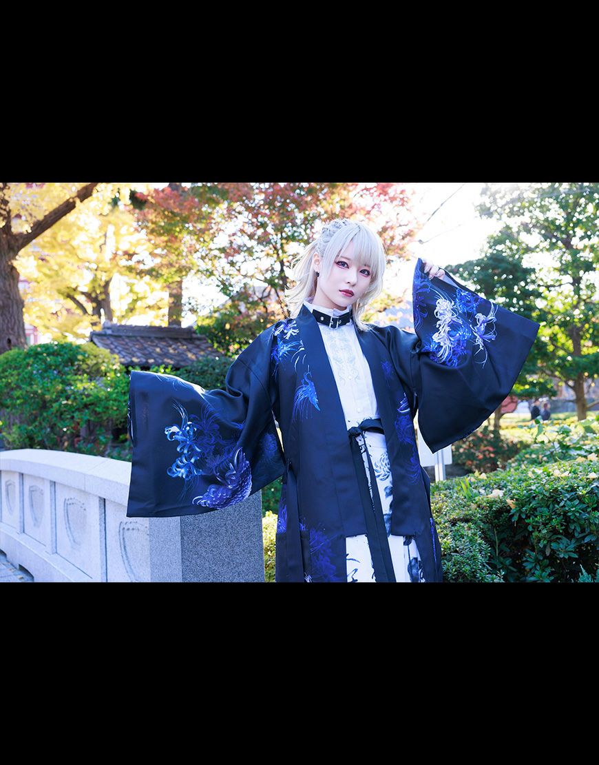 AdaNous【アダナス】曼珠沙華 羽織りシャツ/全2色