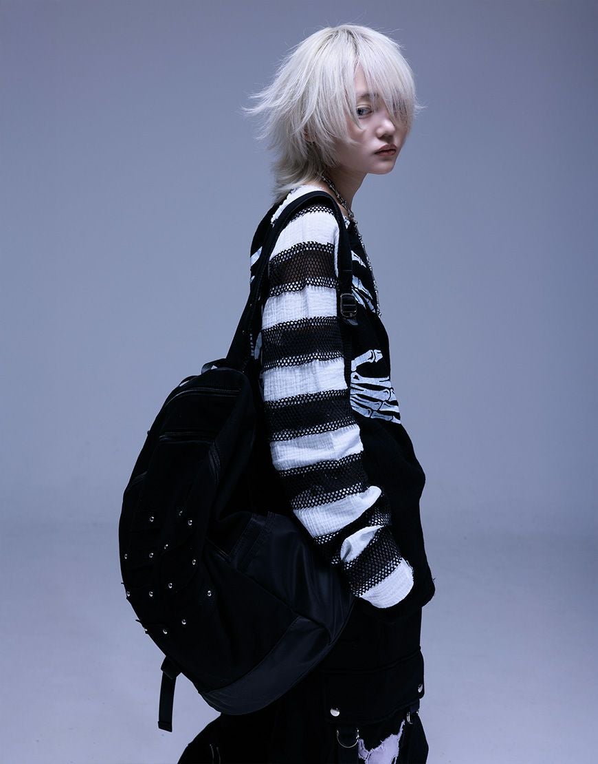 Gamchu【ガムチュ】ボクの角を隠してほしいお帽子 希少完売品 新品タグ付 Gamchu【ガムチュ】闇可愛い夢を詰め込みたいフード付きリュック/全1色