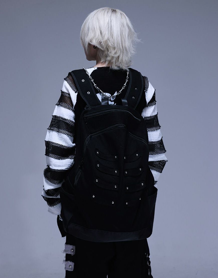 Gamchu【ガムチュ】闇可愛い夢を詰め込みたいフード付きリュック/全1色