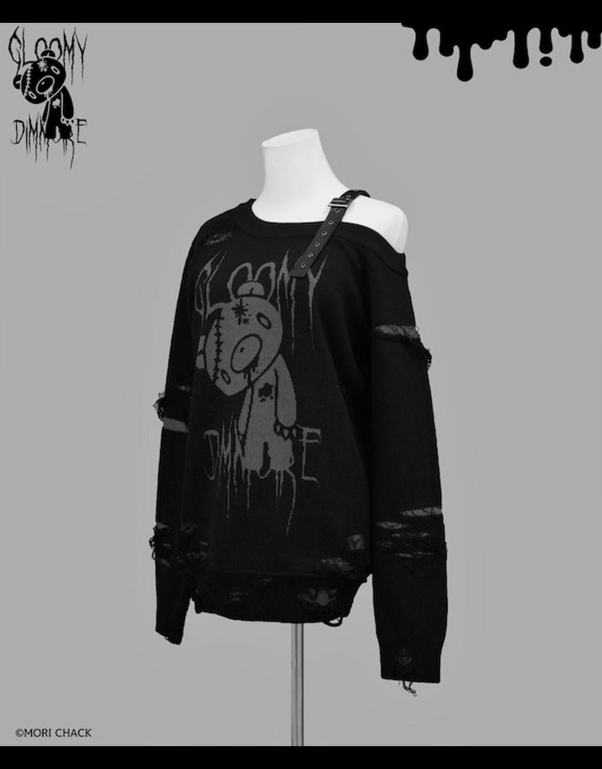 DimMoire【ディムモアール】GLOOMY×DimMoire グル～ミ～いたずらニット